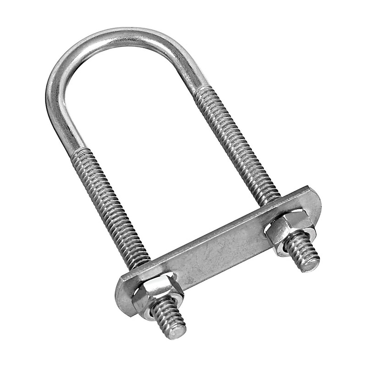 National Hardware N222-430 1/4 in. X 1-1/8 in. W X 3-1/2 in. L Coarse Zinc-Plated Stainless Steel U-Bolt