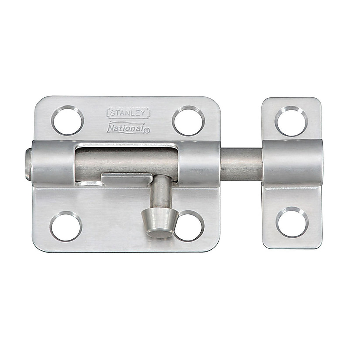 National Hardware N348-946 2-1/2 in. L Polished Stainless Steel Barrel Bolt 1/Pack