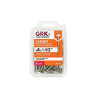 GRK Fasteners 120670 No. 8 x 1-1/2 in. L Star Coated Cabinet Screws 80/Pack