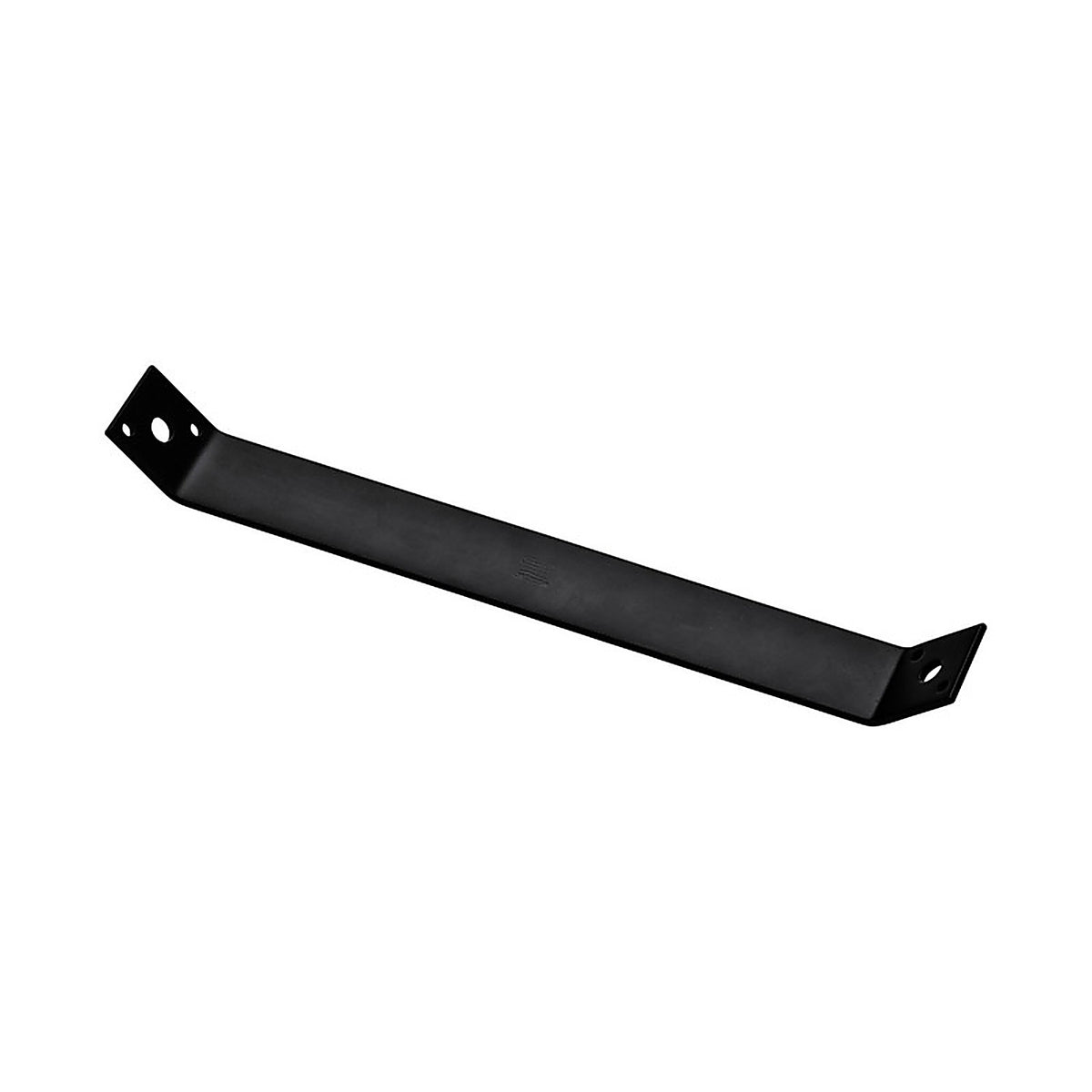 National Hardware N351-474 13.3 in. H X 1.5 in. W X 0.125 in. D Black Carbon Steel Inside Strap Brace