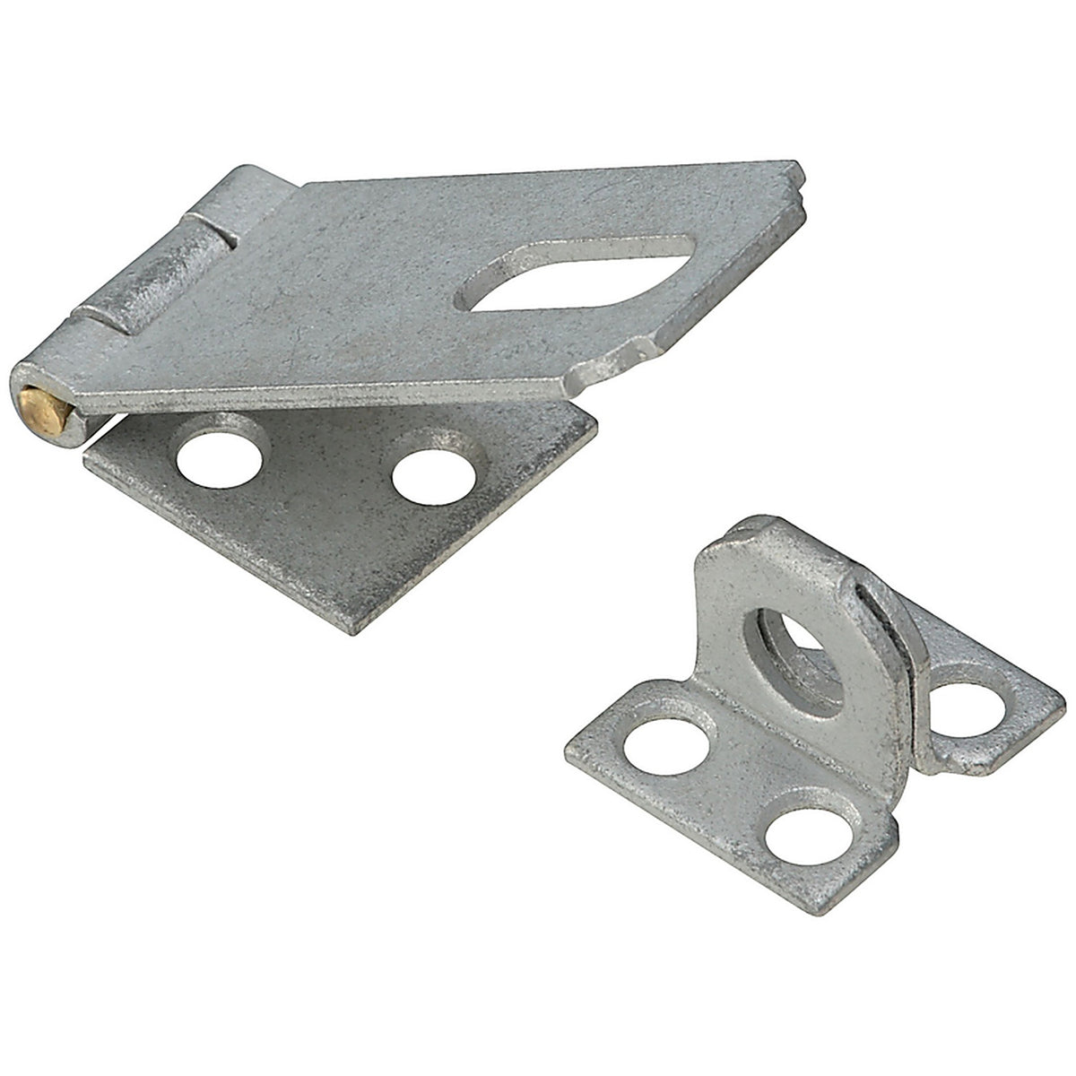 National Hardware - N102-723 - Galvanized Steel 2-1/2 In. L Safety Hasp 1 Pack