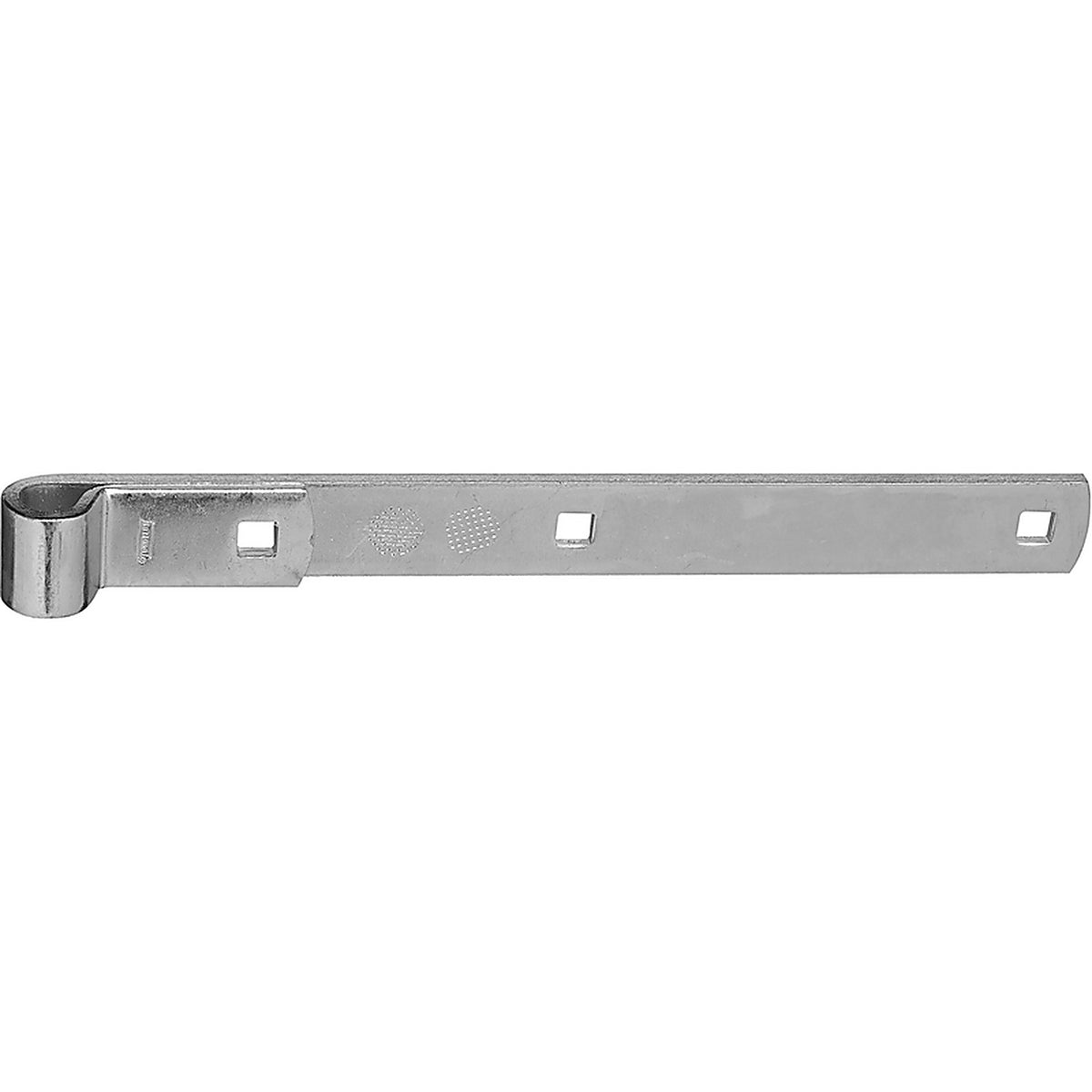 National Hardware N130-765 12 in. L Zinc-Plated Silver Steel Hinge Strap 1/Pack