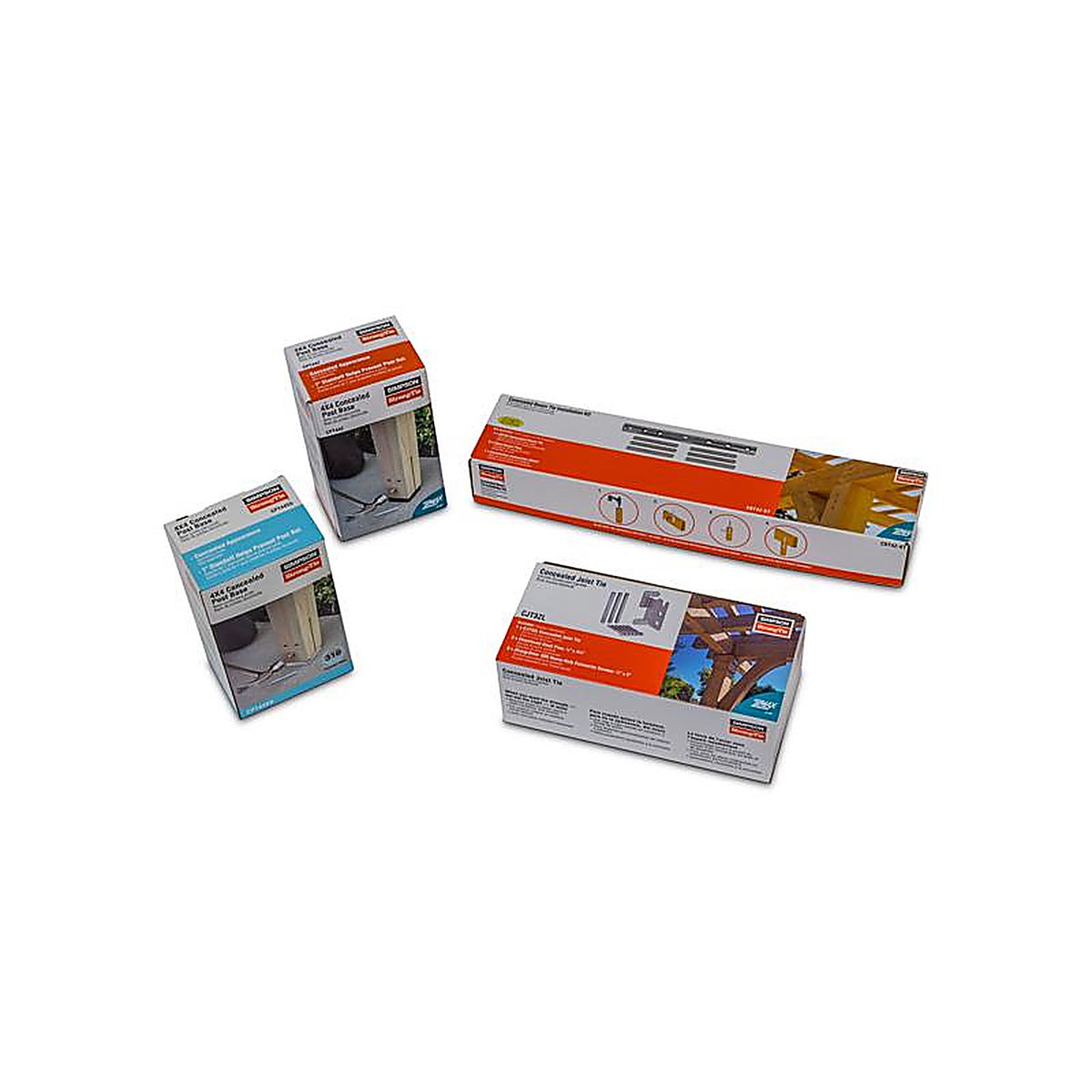 Simpson Strong-Tie - CPT44Z - Zmax 5.72 In. H X 3.5 In. W 10 Ga. Steel Post Base