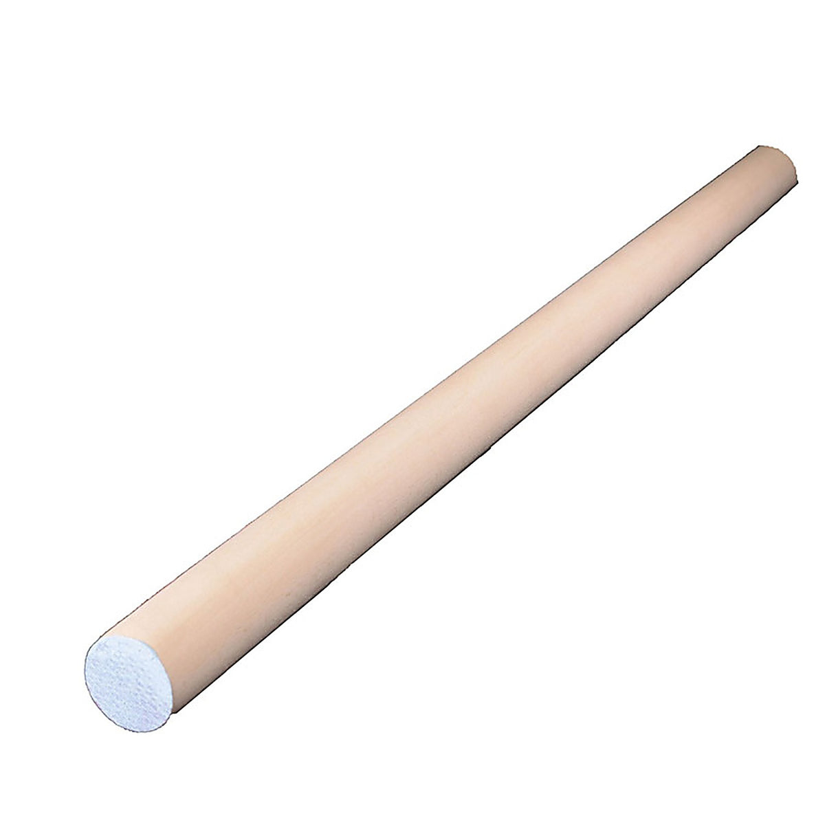 Alexandria Moulding 02581-R0036C1 Round Ramin Hardwood Dowel 1-1/8 in. Dia. x 36 in. L Light Blue