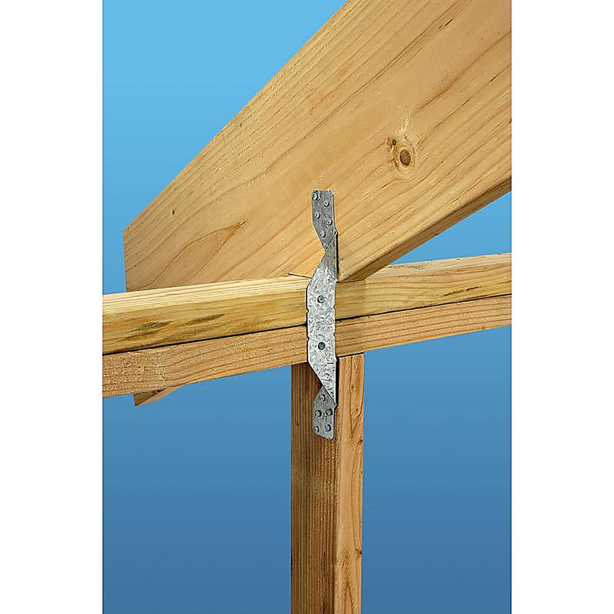 Simpson Strong-Tie - H2A - 10.44 In. H X 1.53 In. W 18 Ga. Steel Hurricane Tie
