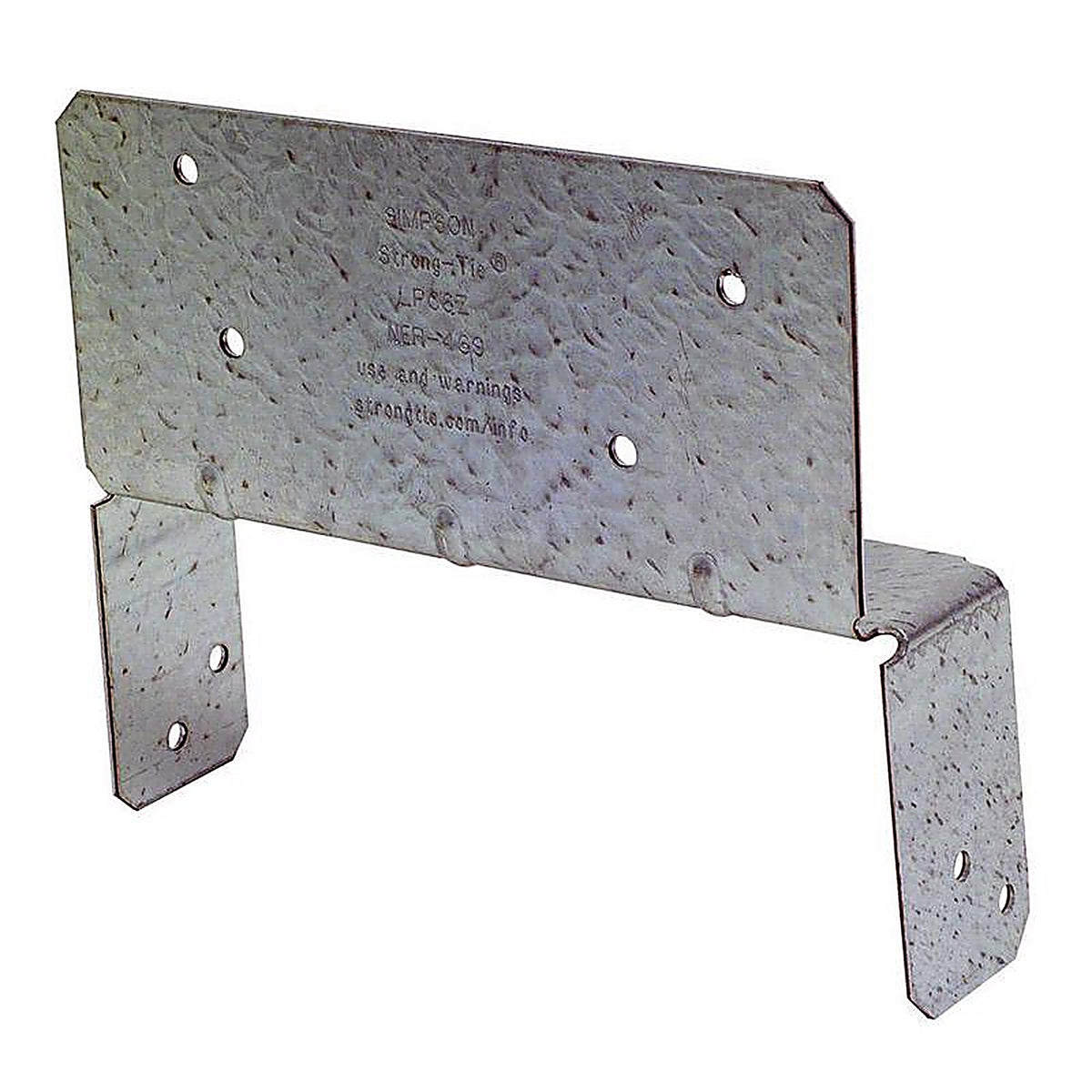 Simpson Strong-Tie - LPC6Z - Zmax 5.56 In. H X 5.56 In. W 16 Ga. Steel End Post Cap