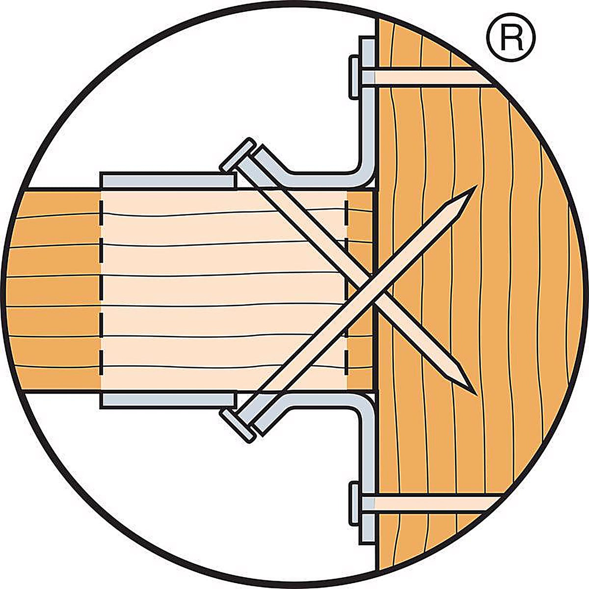 Simpson Strong-Tie - LRU210Z - Zmax 8.19 In. H X 1.56 In. W 18 Ga. Steel Joist Hanger