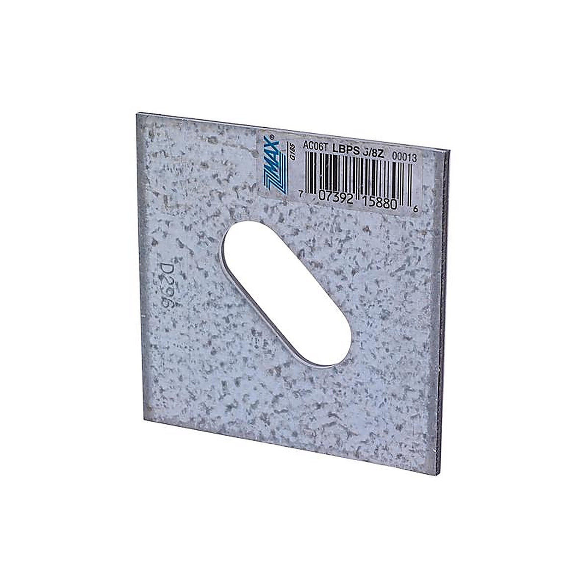 Simpson Strong-Tie - LBPS 5/8Z - 3 In. H X 3 In. W X 3 In. L Galvanized Steel Bearing Plate