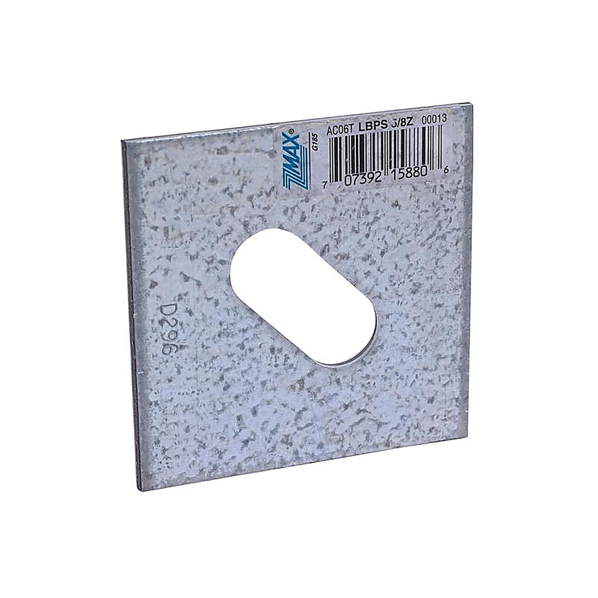 Simpson Strong-Tie - LBPS 5/8Z - 3 In. H X 3 In. W X 3 In. L Galvanized Steel Bearing Plate