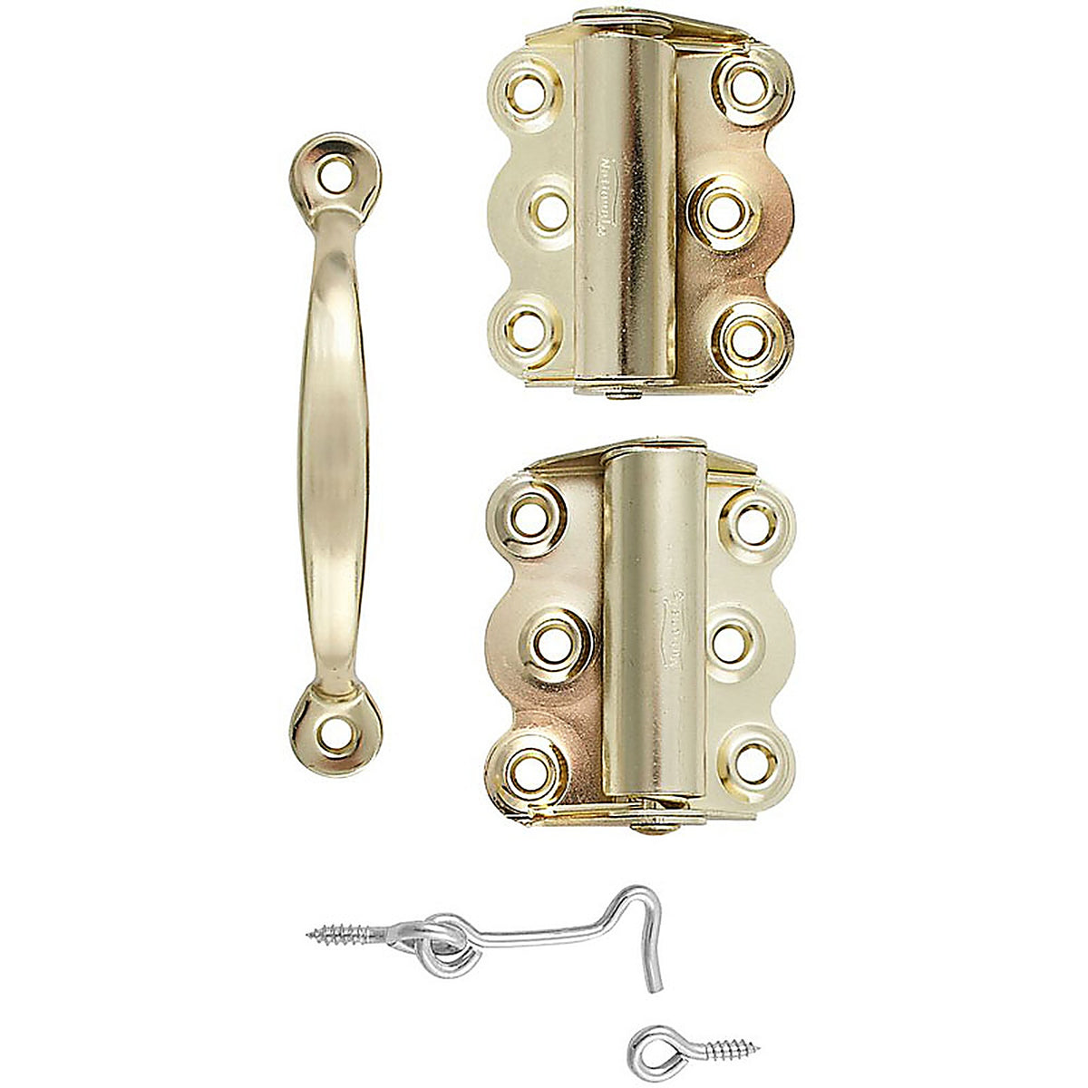 National Hardware - N190-769 - Brass-Plated Screen/Storm Self Closing Hinge 1 Pack