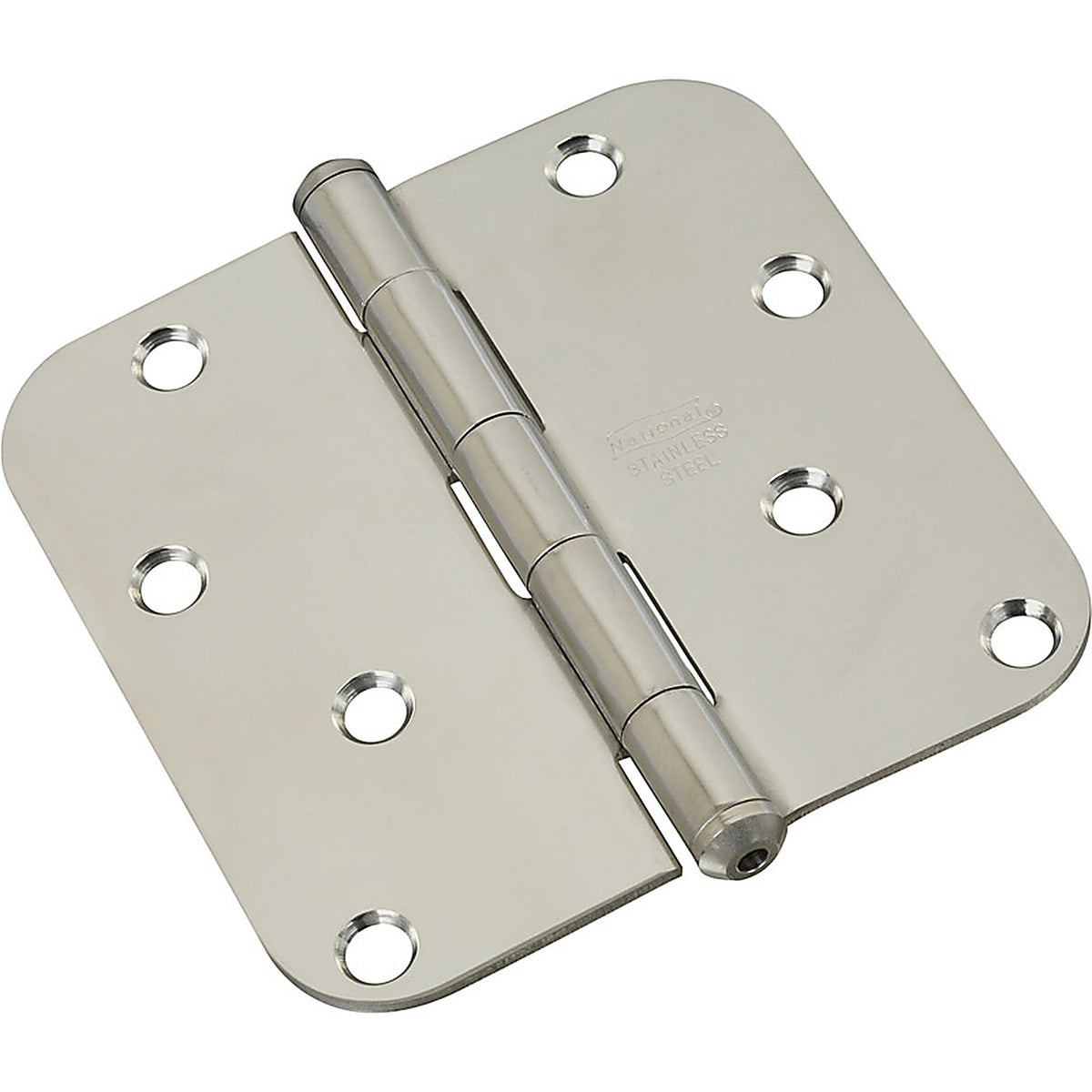 National Hardware - N225-979 - 4 In. L Stainless Steel Door Hinge 1 Pack