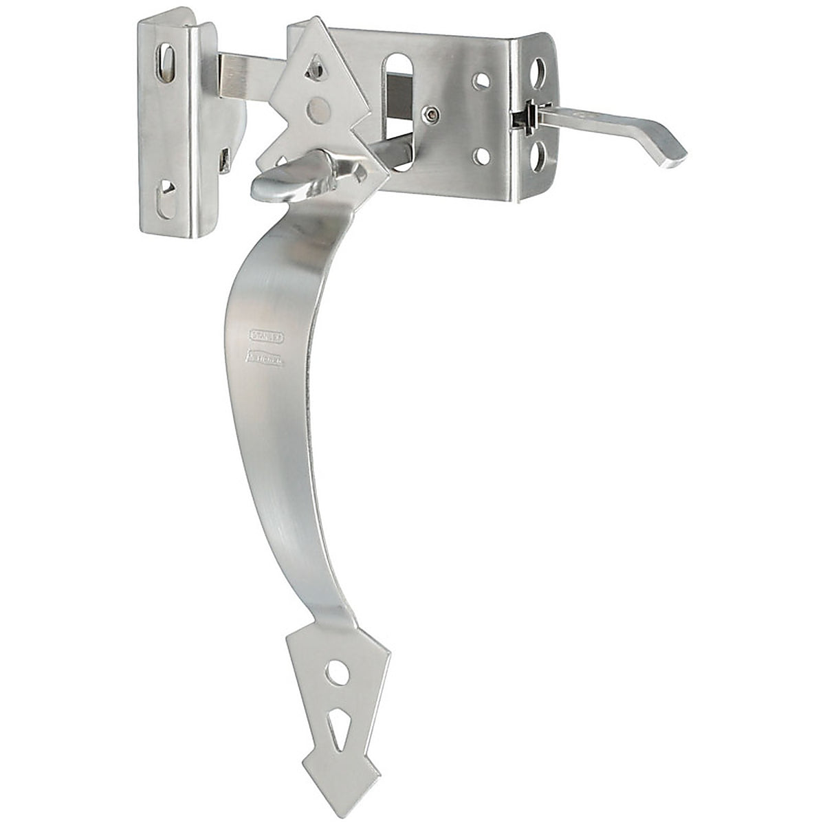 National Hardware - N348-508 - Professional Choice 4.5 In. H X 3.5 In. W Stainless Steel Thumb Door/Gate Latch