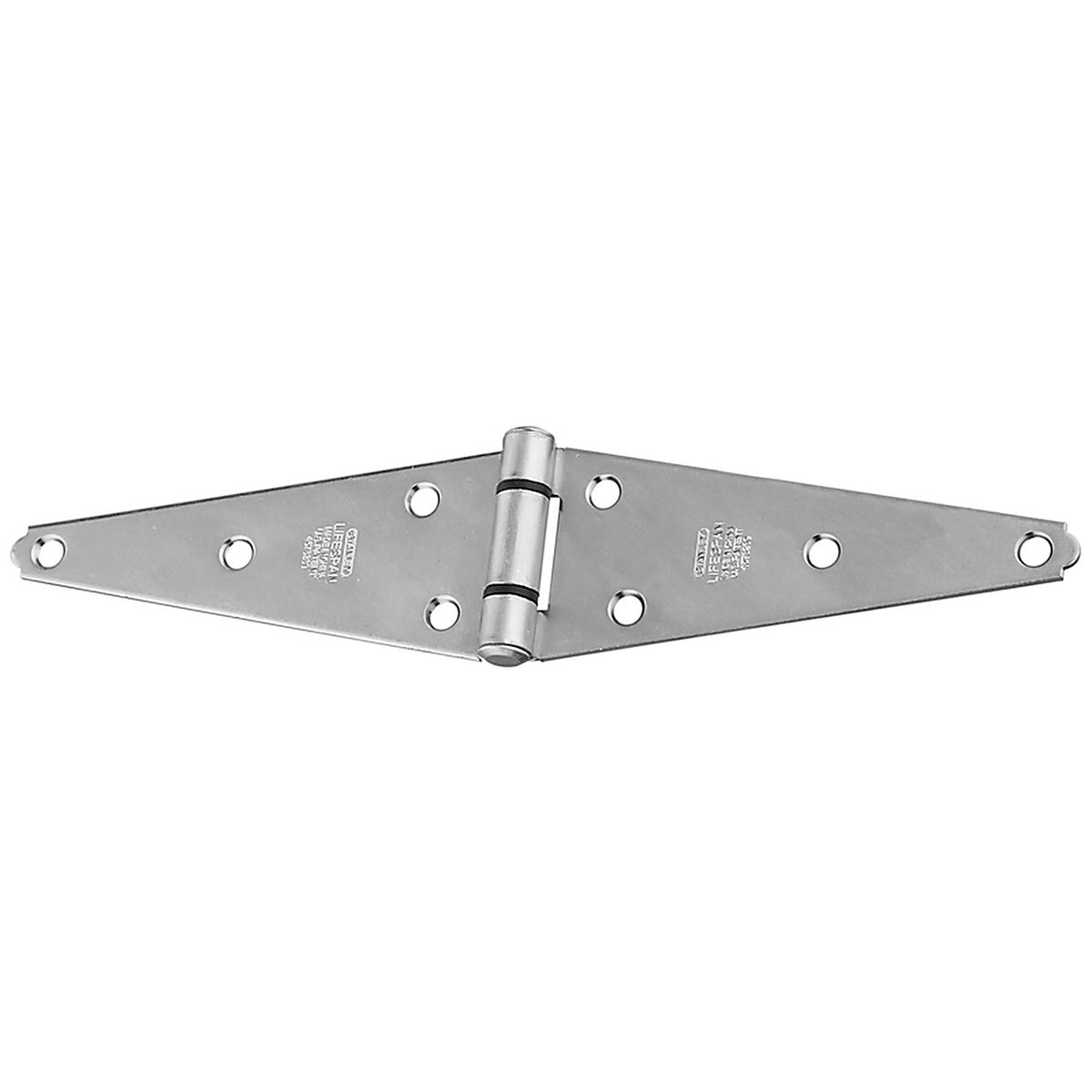 National Hardware - N128-082 - 6 In. L Zinc-Plated Heavy Strap Hinge 1 Pack