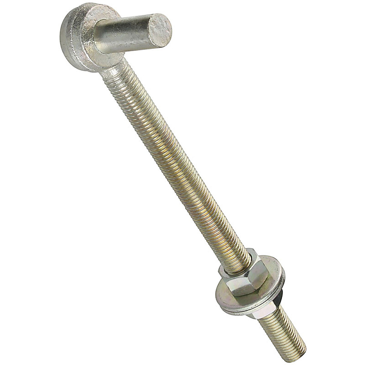 National Hardware - N130-708 - 12 In. L Zinc-Plated Silver Steel Bolt Hook 1 Pack
