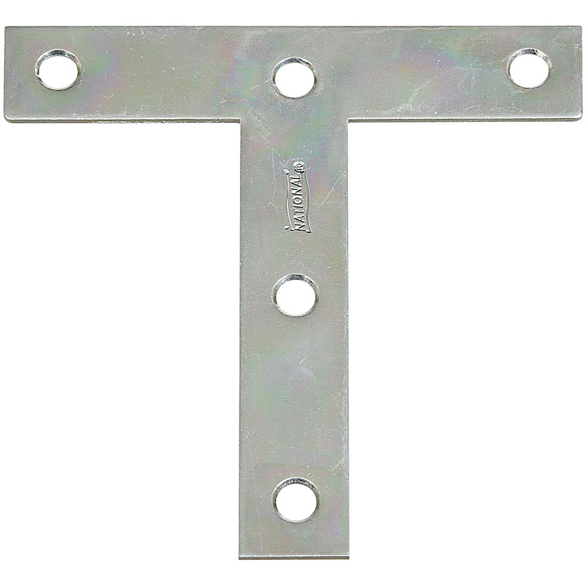 National Hardware - N266-445 - 4 In. H X 3/4 In. W X 4 In. L Zinc-Plated Steel T-Plate