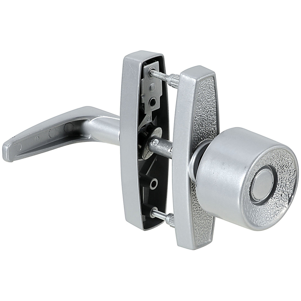 National Hardware - N178-814 - Satin Silver Zinc Universal Knob Latch 1 Pack