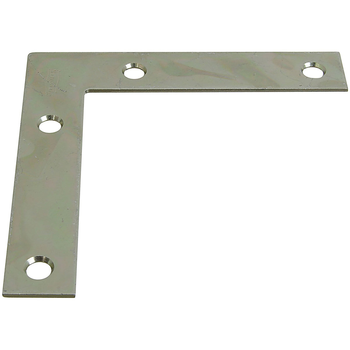 National Hardware N266-569 4 in. H x 0.75 in. W x 0.07 in. D Zinc-Plated Steel Flat Corner Brace