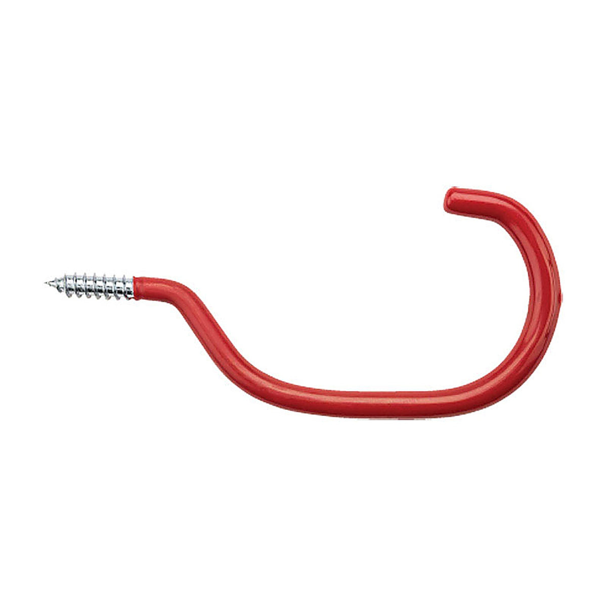 National Hardware N188-007 5.88 in. L Vinyl Coated Red Steel Bicycle Hook 40 lb. capacity 1/Pack