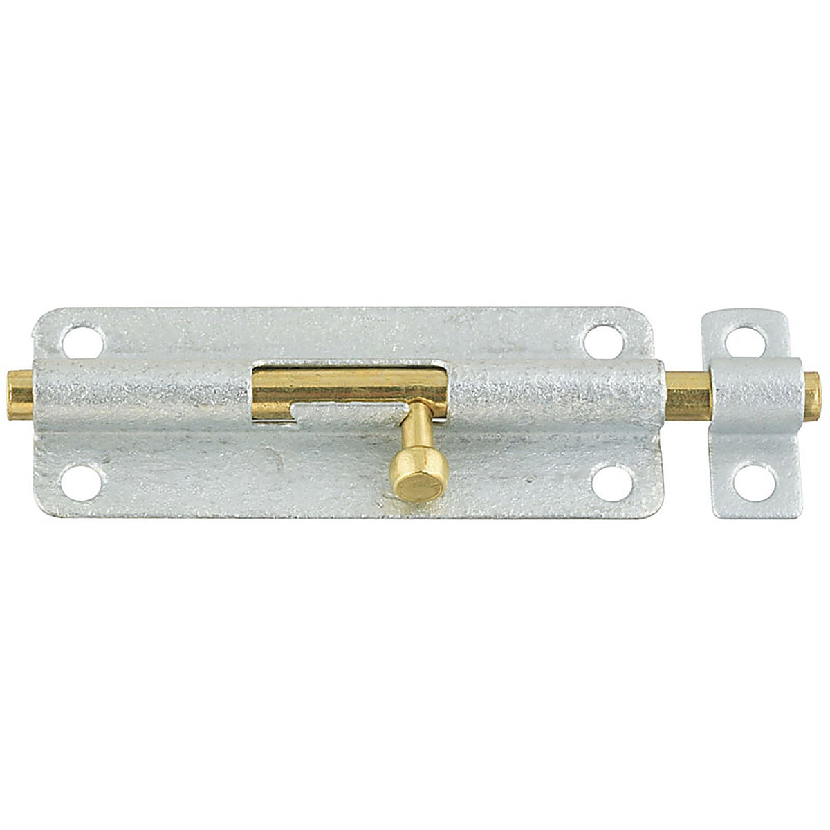 National Hardware - N151-910 - 5 In. L Galvanized Steel Barrel Bolt 1 Pack