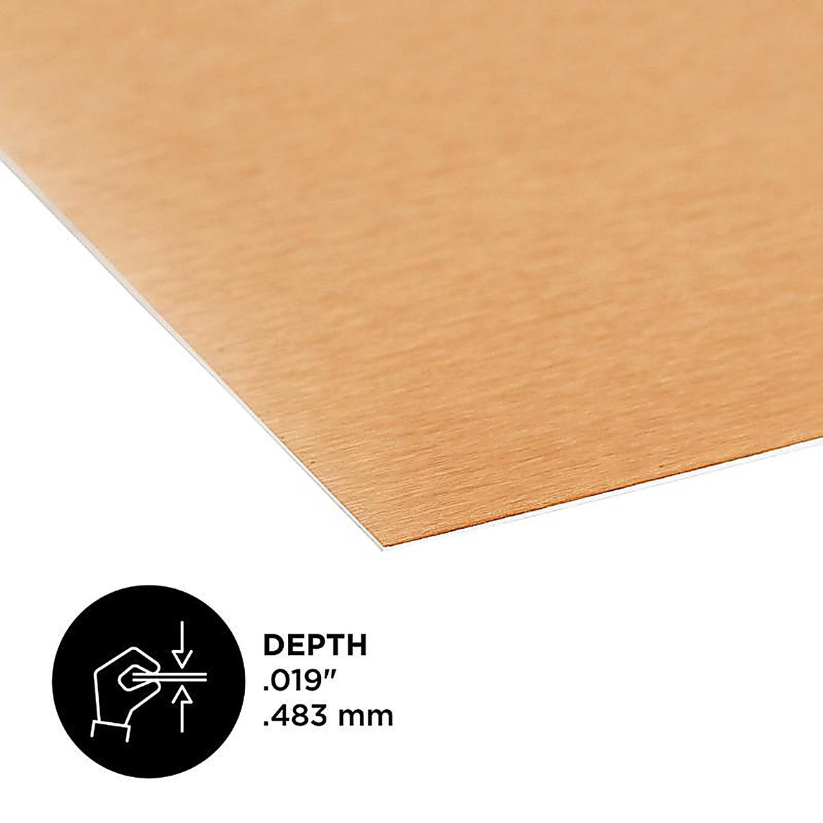 M-D 57526 0.02 in. x 36 in. W x 36 in. L Aluminum Sheet Metal