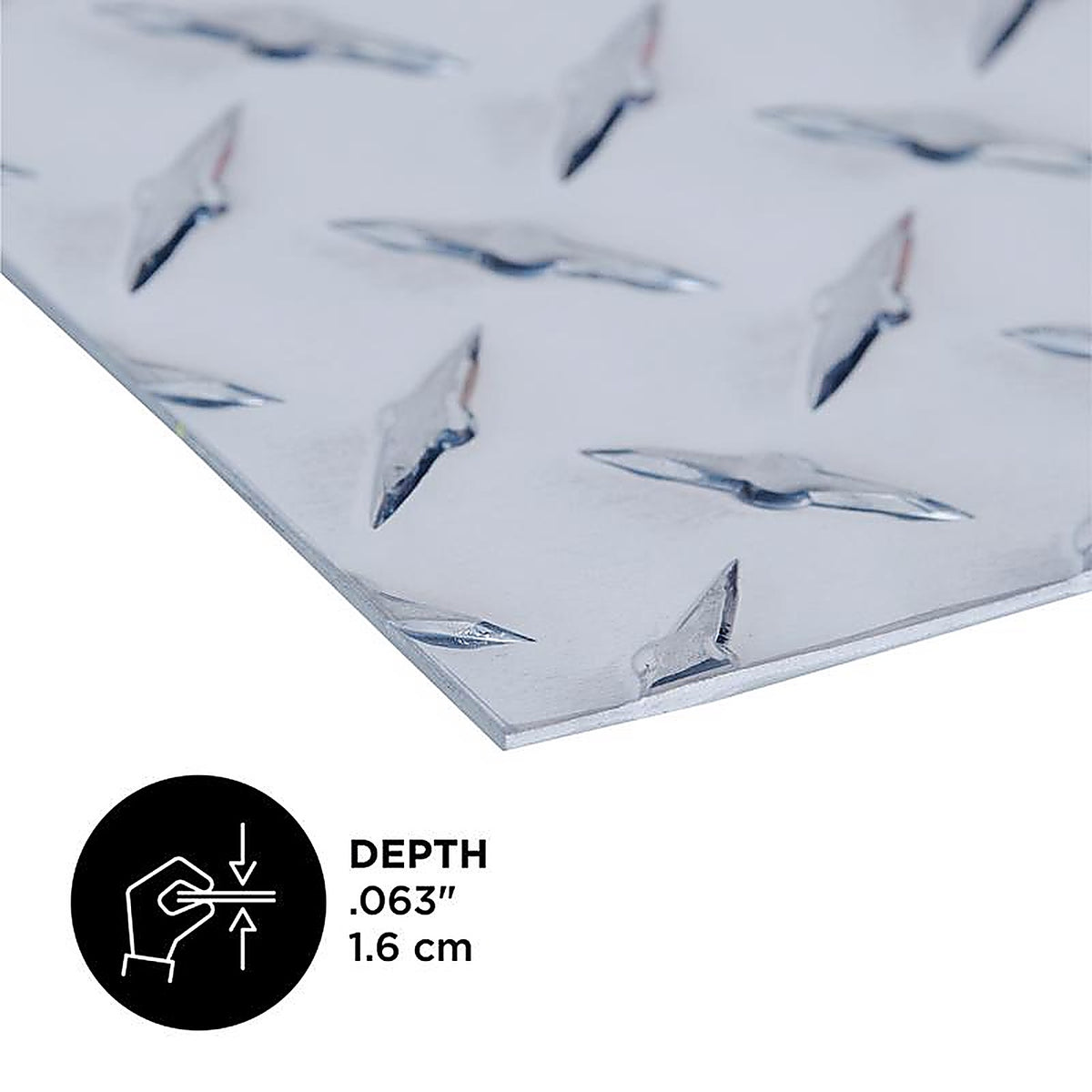 M-D 57567 0.063 in. x 36 in. W x 36 in. L Aluminum Sheet Metal