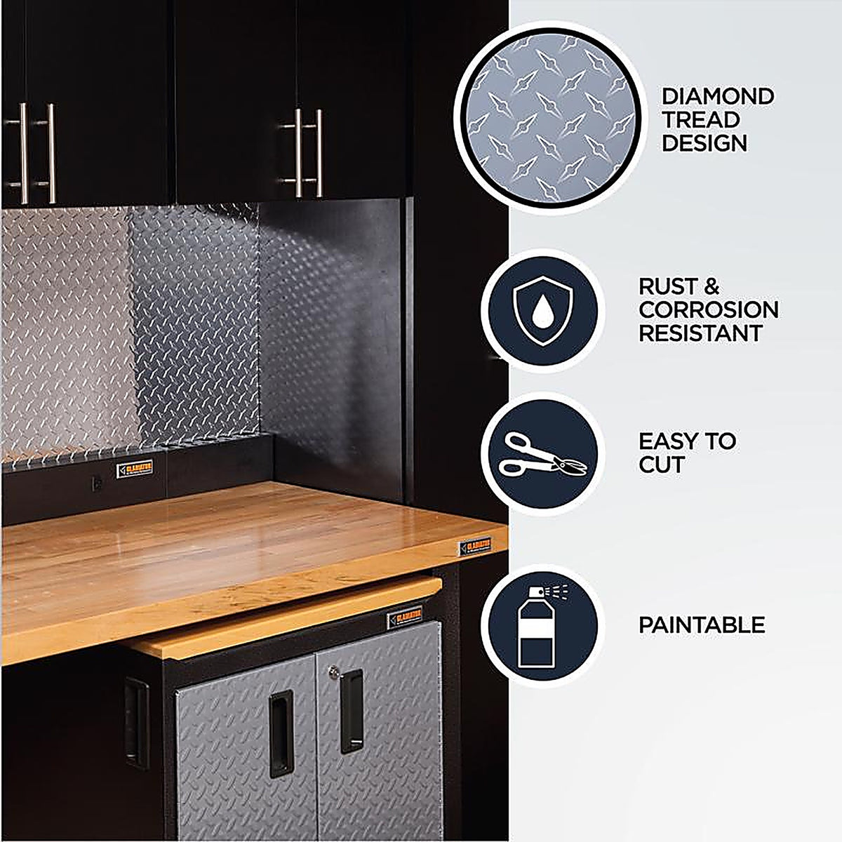M-D 57567 0.063 in. x 36 in. W x 36 in. L Aluminum Sheet Metal