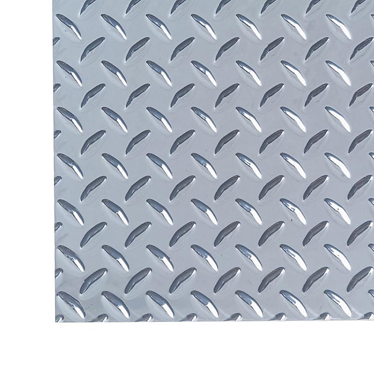 M-D 57306 0.02 in. x 12 in. W x 24 in. L Aluminum Diamond Sheet Metal