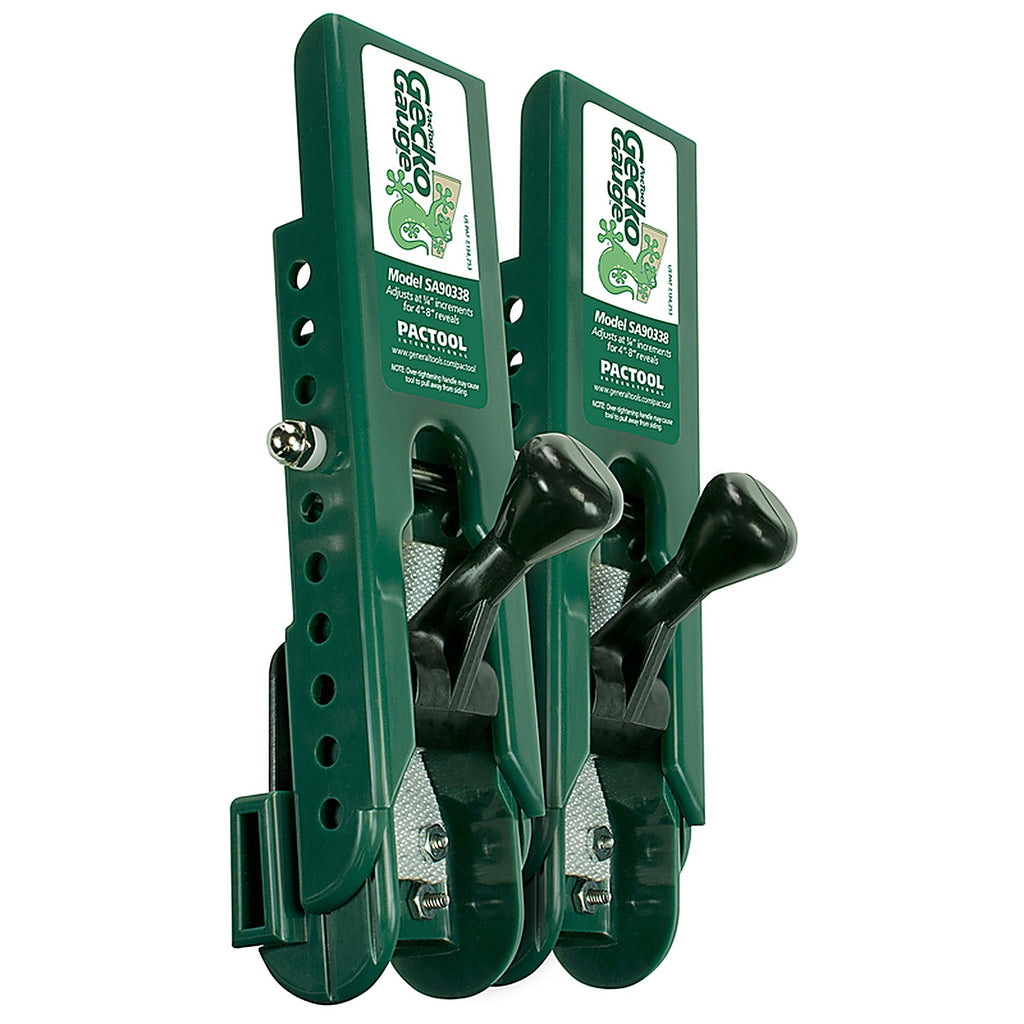 Pactool - SA90338 - Gecko Gauge 8 In. X 3/8 In. D LP Siding Tool 2 Pack