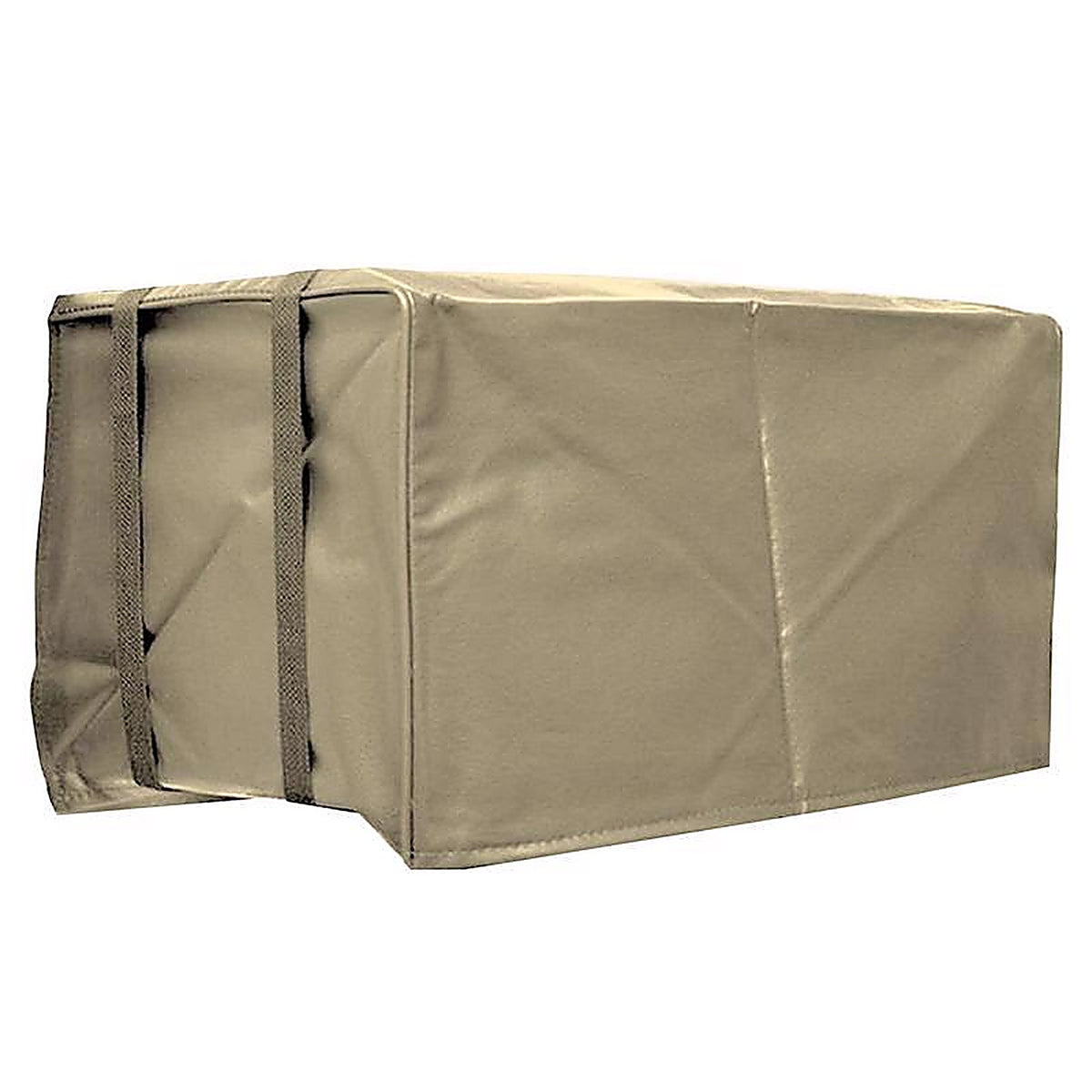 A/C Safe AC-511 14 in. H x 21 in. W PVC Tan Square Outdoor Window Air Conditioner Cover