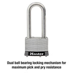 Master Lock - 5SSKADLJHC - 4-3/8 In. H X 2 In. W Laminated Steel 4-Pin Tumbler Weather-Resistant Padlock