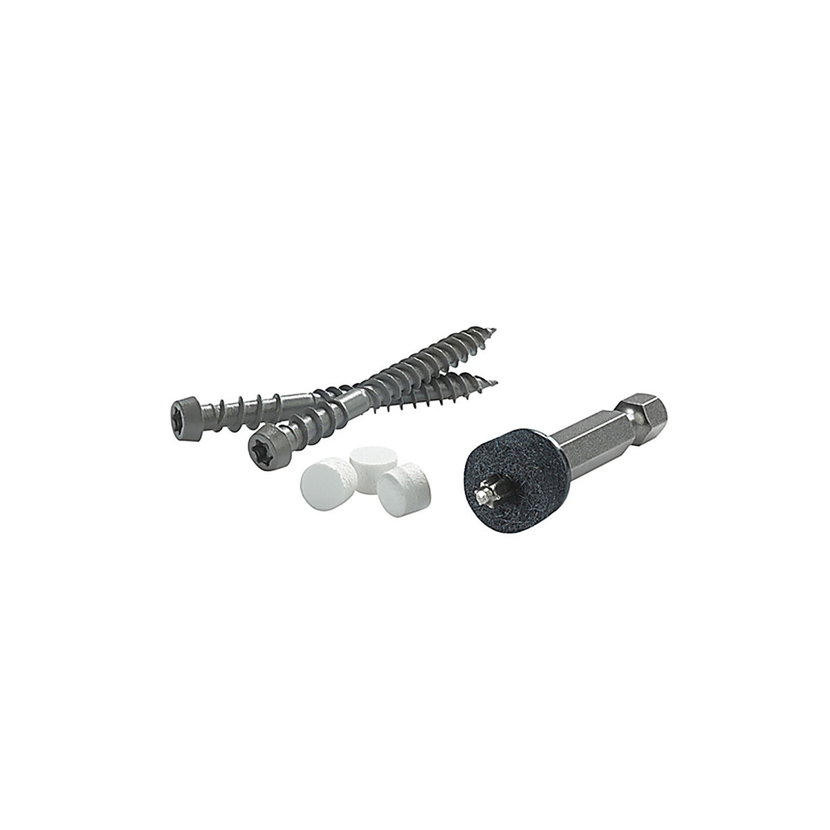 Fastenmaster - FMCTXT234-RY50G - Cortex No. 9 X 2-3/4 In. L Star Trim Head Self Tapping Trim Screws with Plugs