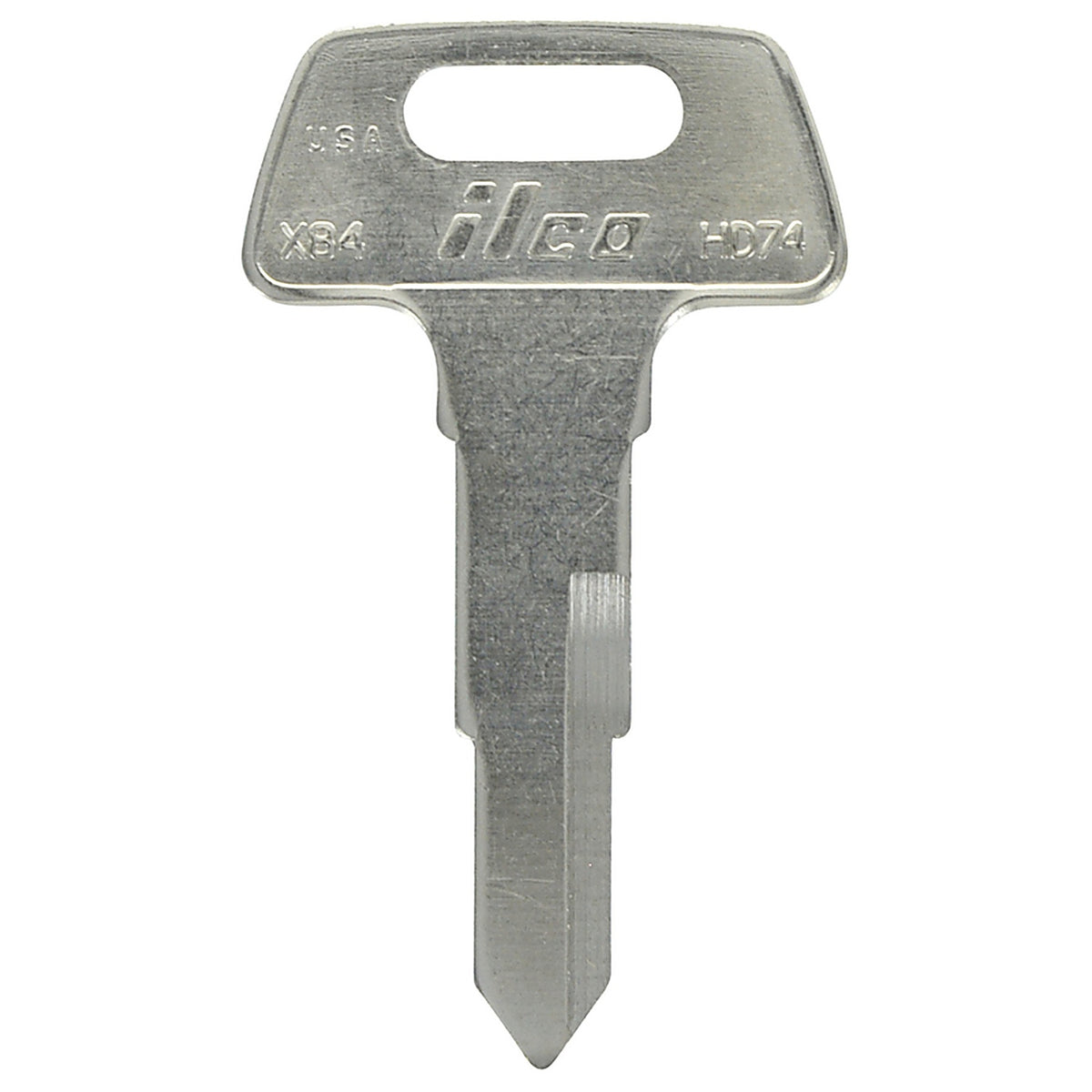 Hillman 532036 KeyKrafter Motorcycle Key Blank 2036 HD74 Double sided For Honda