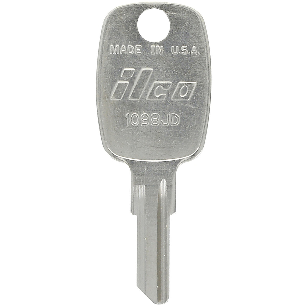 Hillman 532049 KeyKrafter Universal House/Office Key Blank 2049 1098JD Single sided For John Deere Locks