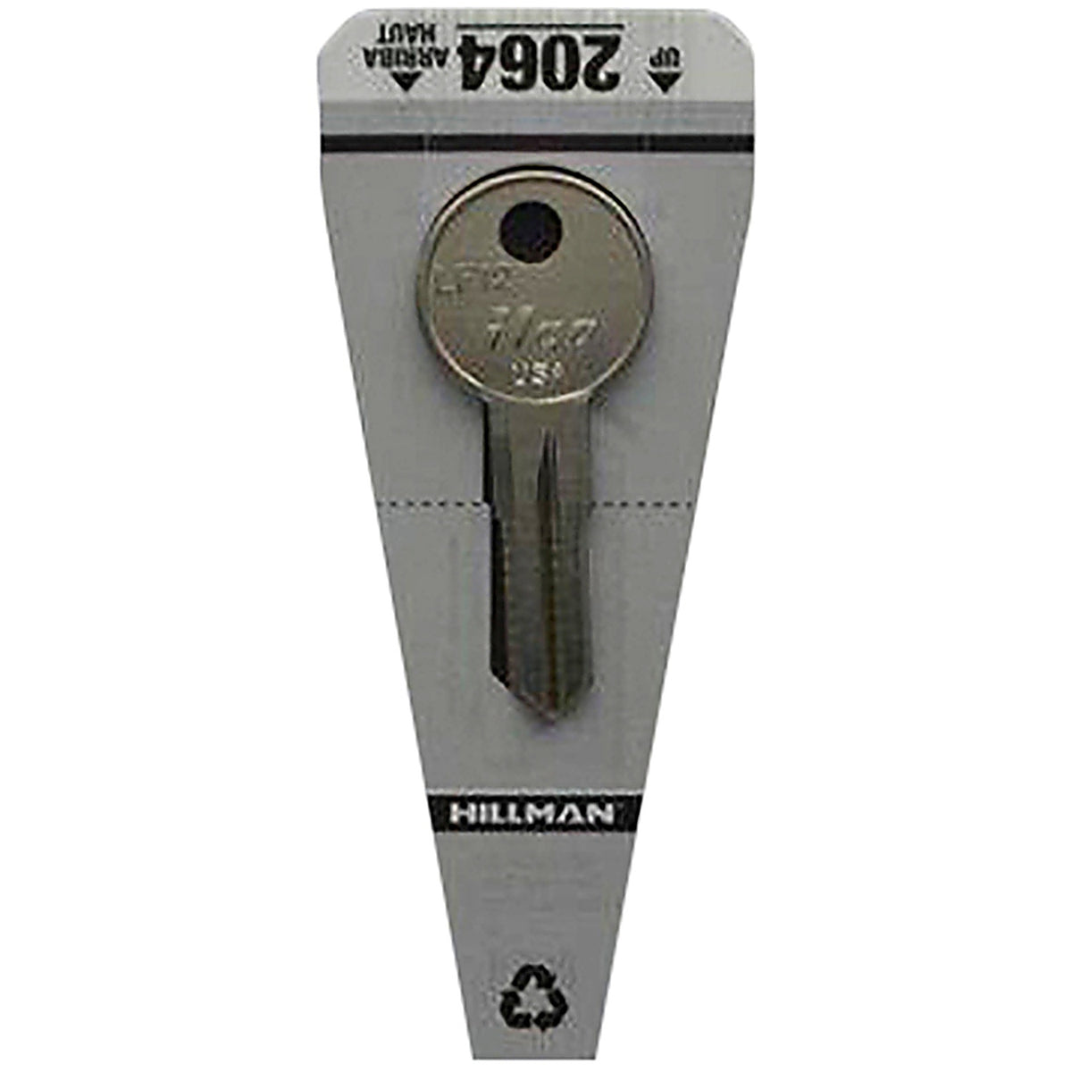 Hillman 532064 KeyKrafter Universal House/Office Key Blank 2064 LF12 Double sided
