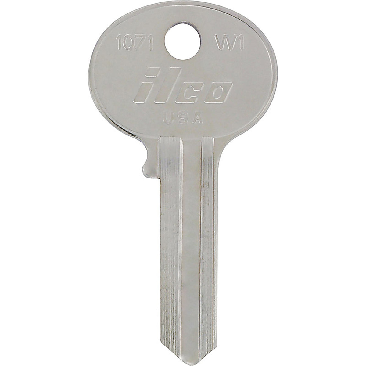 Hillman 532008 KeyKrafter House Universal Key Blank 2008 W1 Single sided