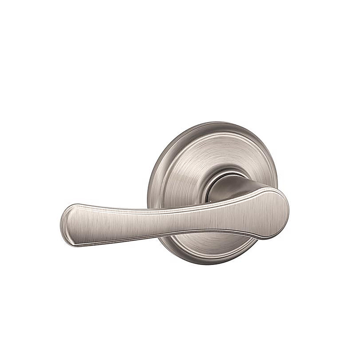 Schlage F10VVLA619 Avila Satin Nickel Passage Lever Right or Left Handed