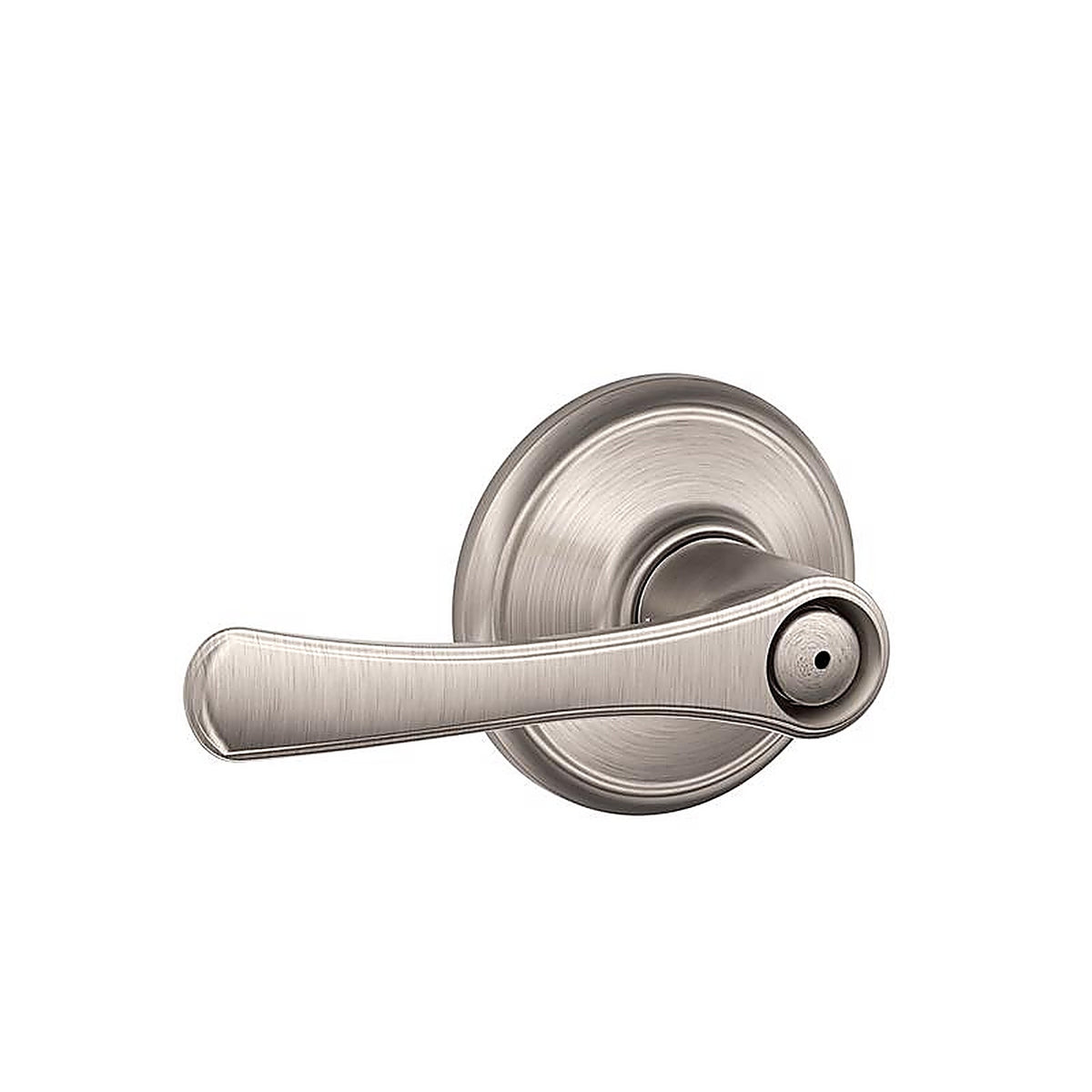 Schlage F40VVLA619 Avila Satin Nickel Privacy Lever Right or Left Handed