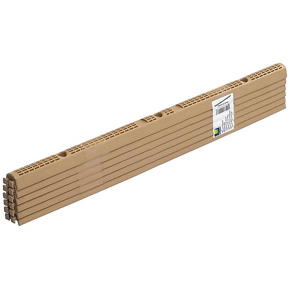 Palram - 92772 - 1-1/4 In. W X 24 In. L Plastic Vertical Closure Strips Beige