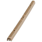 Palram - 92772 - 1-1/4 In. W X 24 In. L Plastic Vertical Closure Strips Beige