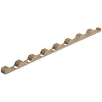 Suntuf - 92770 - 1-1/4 In. W X 24 In. L Plastic Horizontal Closure Strips Beige