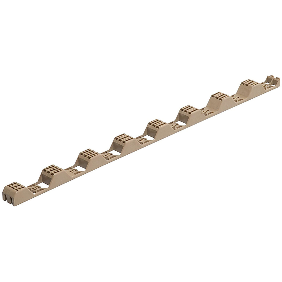 Suntuf - 92770 - 1-1/4 In. W X 24 In. L Plastic Horizontal Closure Strips Beige