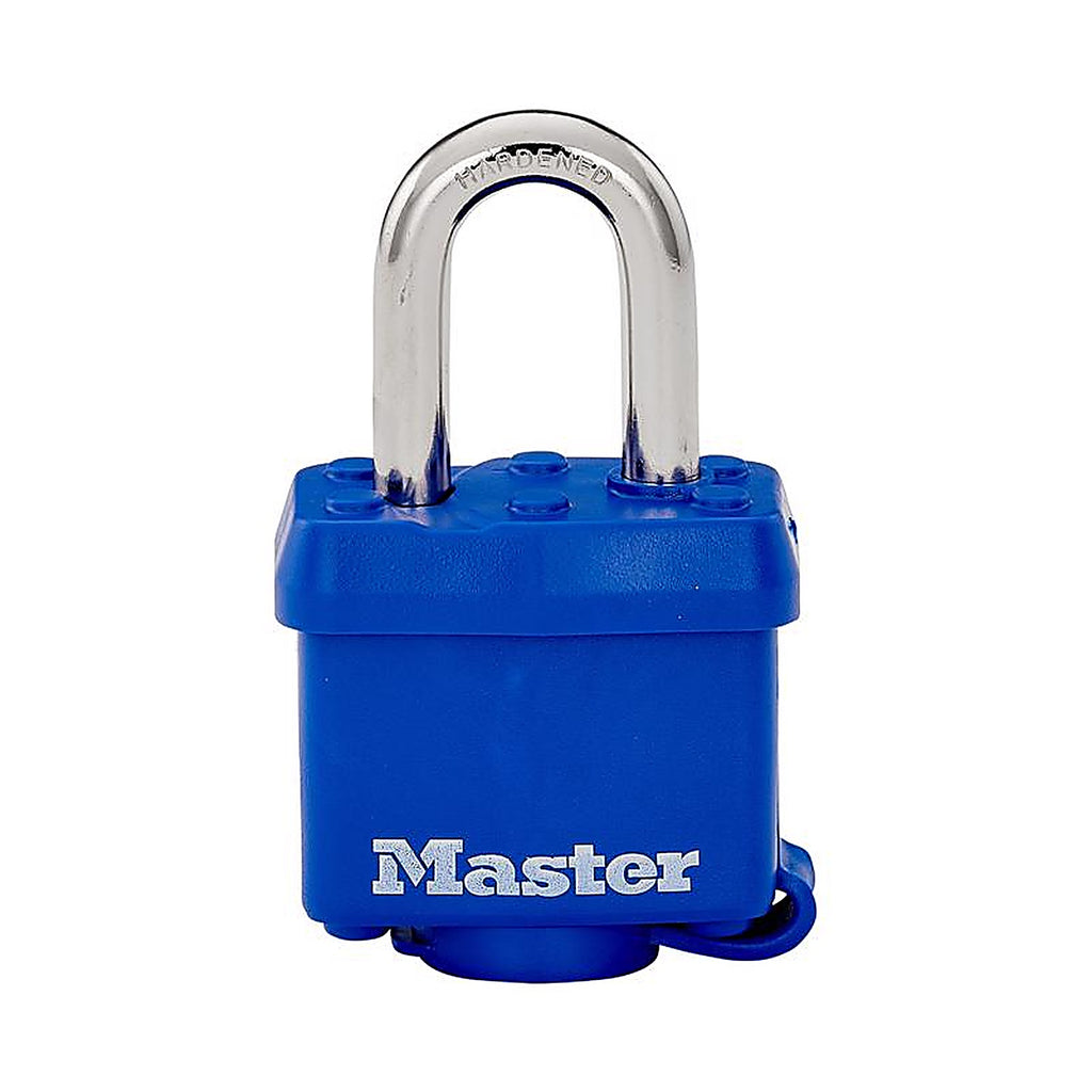 Master Lock - 312D - 1-11/16 In. H X 1 In. W X 1-9/16 In. L Vinyl Covered Steel 4-Pin Cylinder Weather-Resist