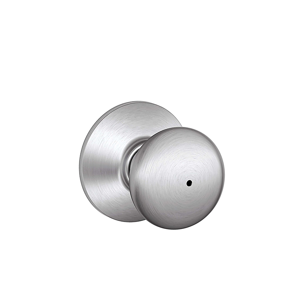 Schlage F40PLY626 Plymouth Satin Chrome Privacy Knob Right or Left Handed