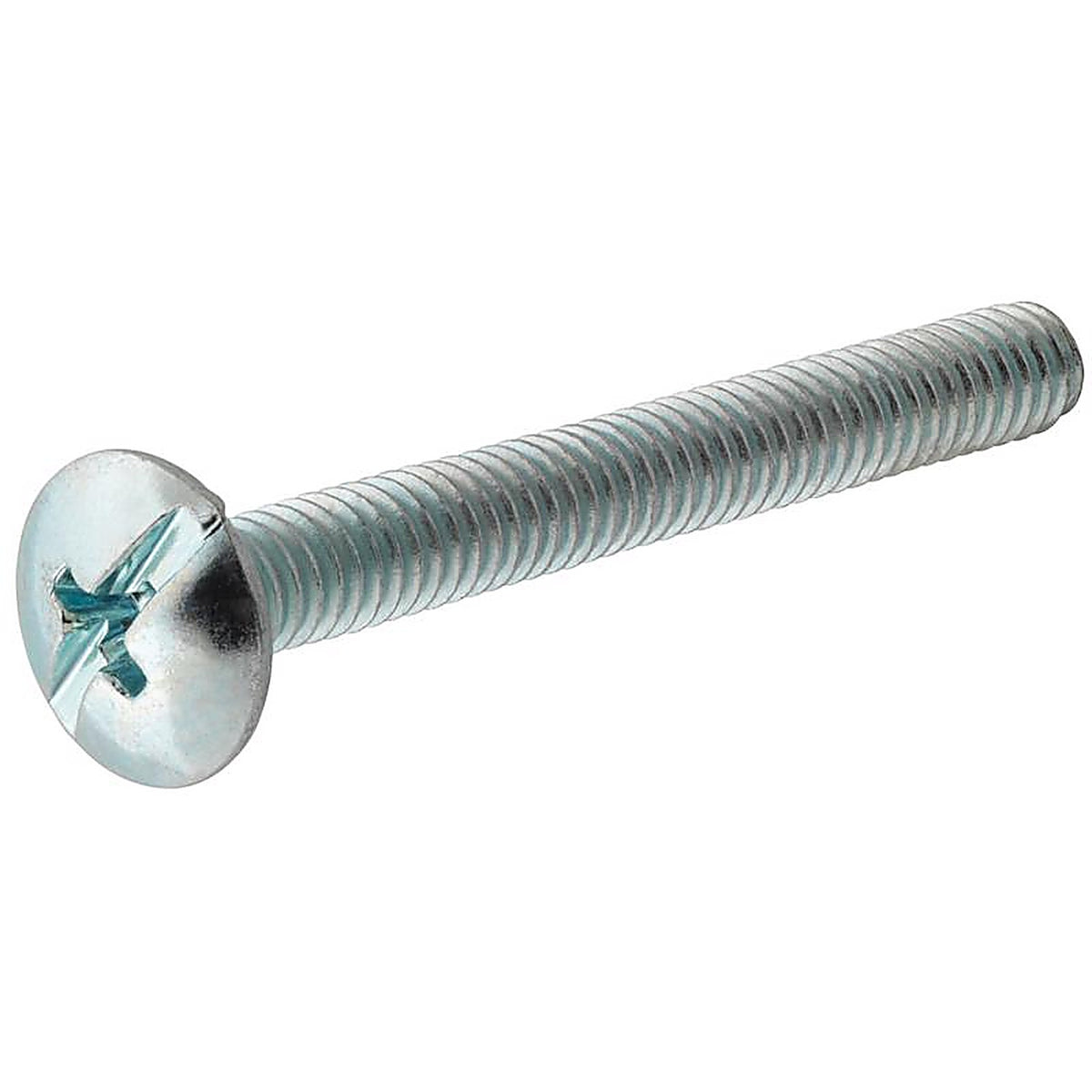 Hillman 111859 No. 1/4-20 x 1/2 in. L Combination Truss Head Zinc-Plated Steel Machine Screws 100/Pack