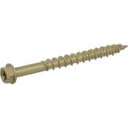 Hillman 116906 Power Pro One 1/4 in. x 2-3/4 in. L Star Hex Washer Head Multi-Material Screw 1 lb. 37/Pack