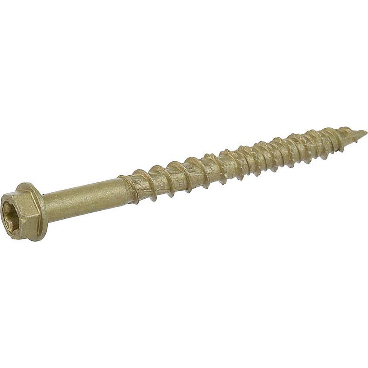 Hillman 116906 Power Pro One 1/4 in. x 2-3/4 in. L Star Hex Washer Head Multi-Material Screw 1 lb. 37/Pack