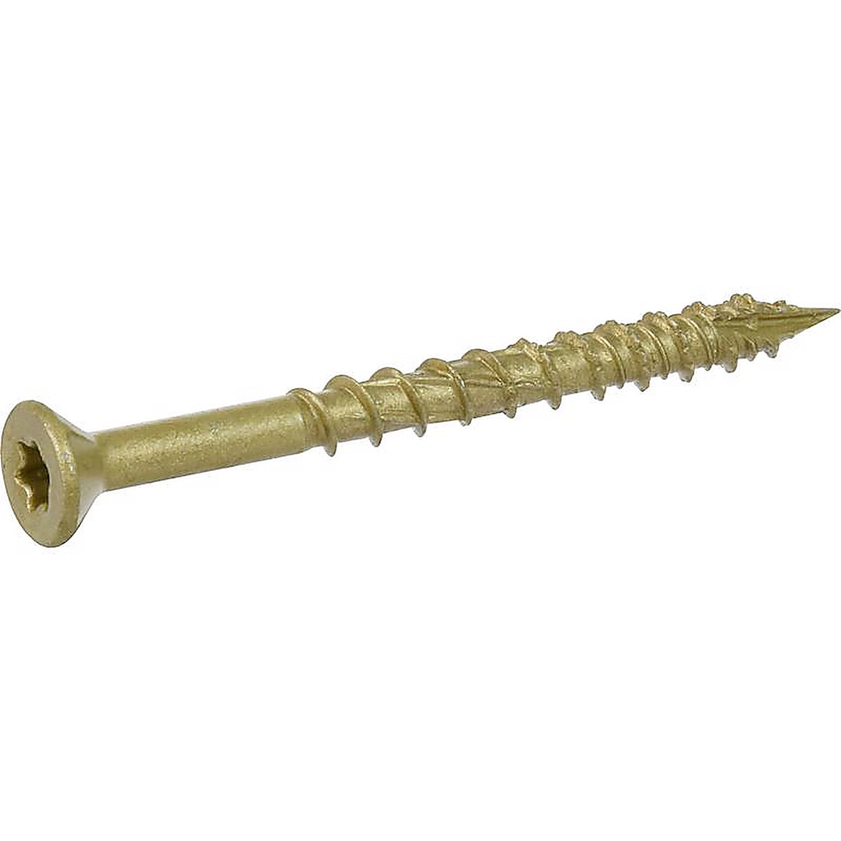 Hillman 116827 Power Pro One No. 8 x 2 in. L Star Flat Head Multi-Material Screw 1 lb. 121/Pack
