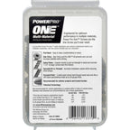 Hillman 116855 Power Pro One 1/4 in. x 1-3/4 in. L Star Flat Head Multi-Material Screw 1 lb. 37/Pack