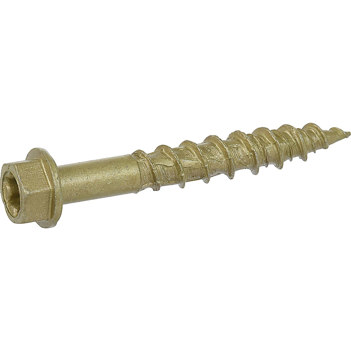 Hillman 116903 Power Pro 1/4 in. x 1-3/4 in. L Star Hex Washer Head Multi-Material Screw 1 lb. 56/Pack