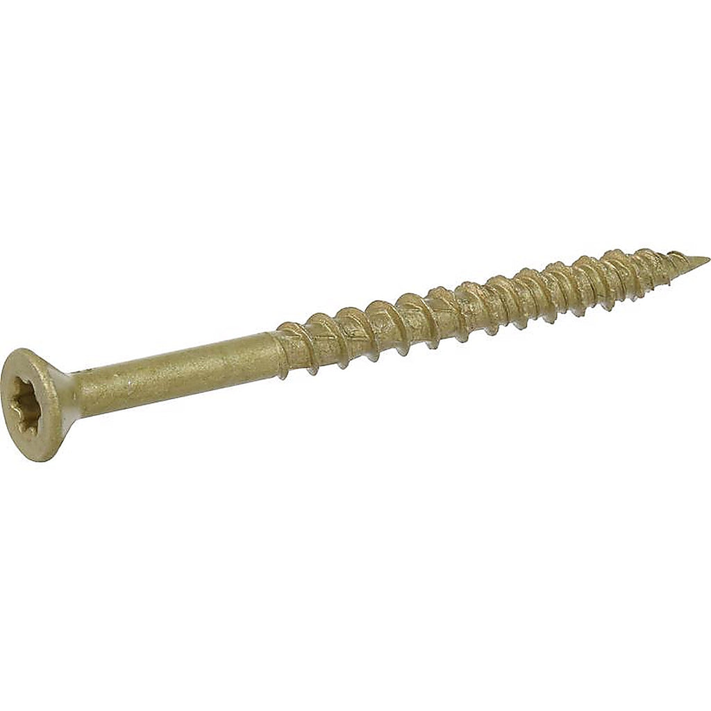 Hillman 116802 Power Pro One No. 10 x 2-1/2 in. L Star Flat Head Multi-Material Screw 15/Pack